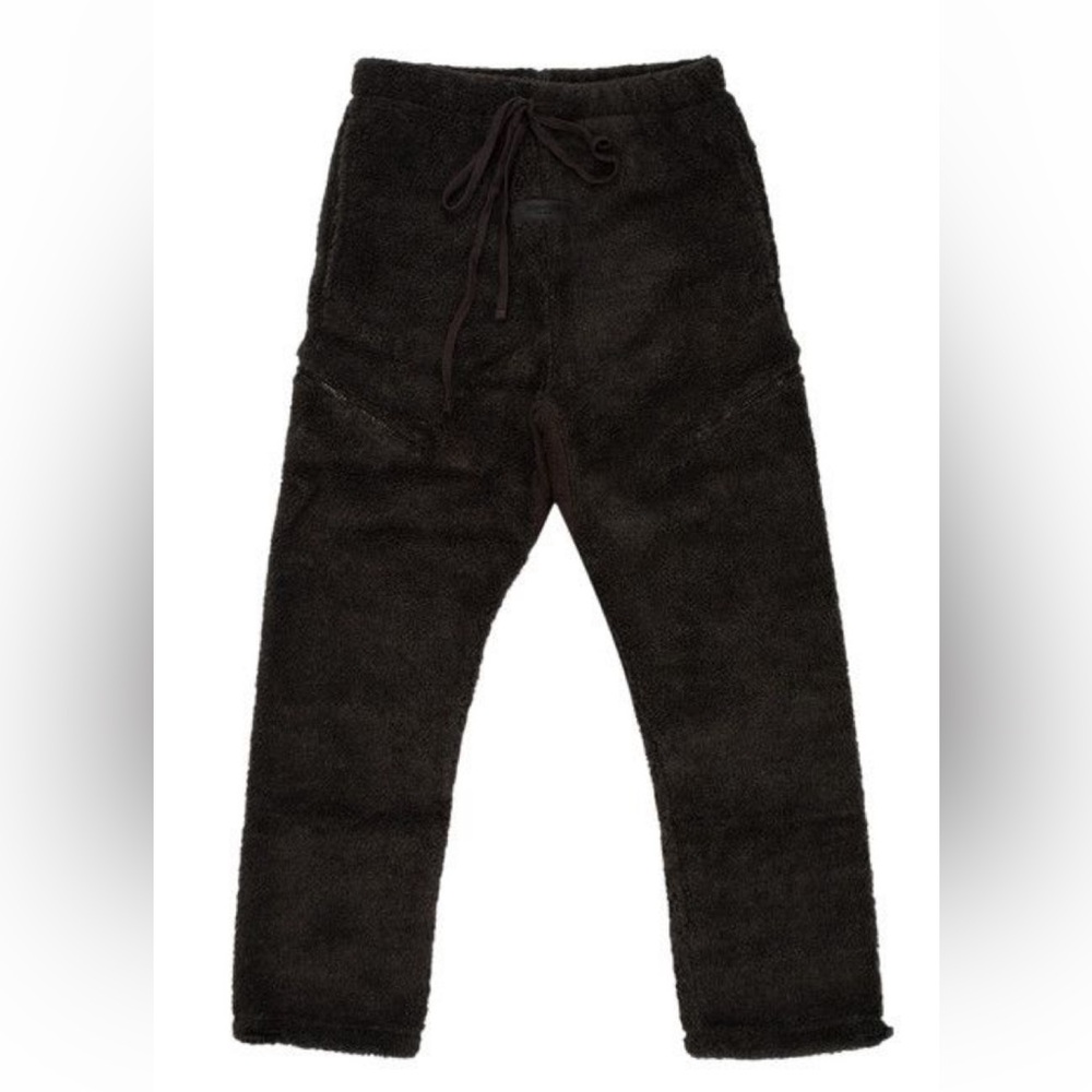 Fuzzy essential fear of God sweatpants